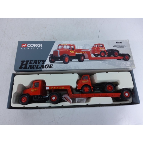 172 - 2 boxed Corgi Heavy Haulage models