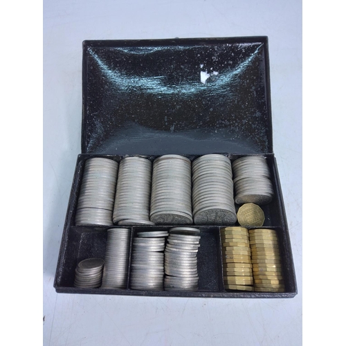 317 - Tin of various coins