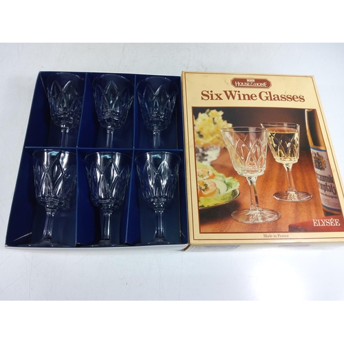 99 - 7 boxed sets of glasses