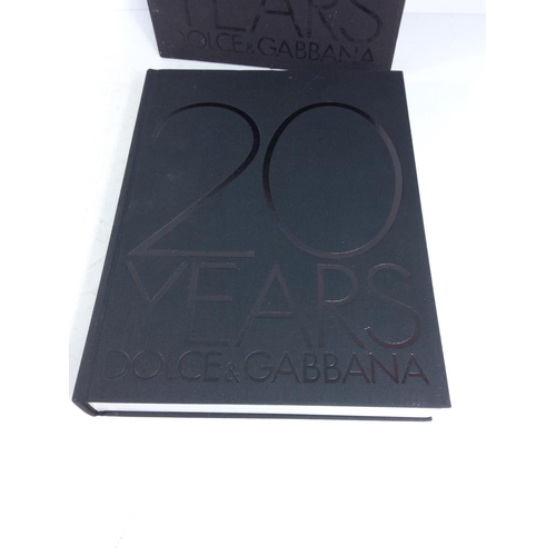 125 - Boxed First Limited Edition Dolce and Cabaña 20 years hardback book