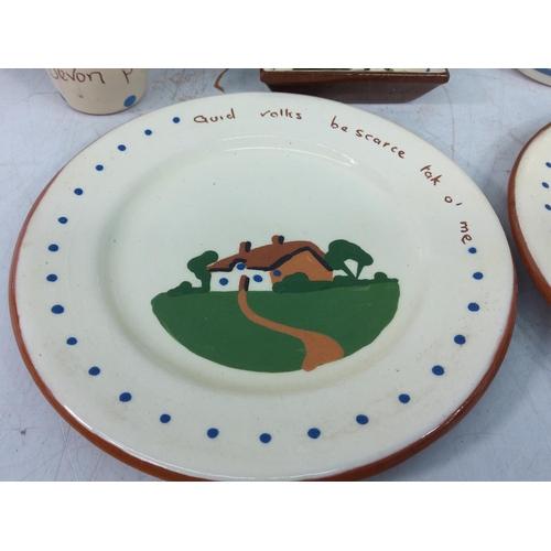 282A - Qty of cottage ware and motto ware