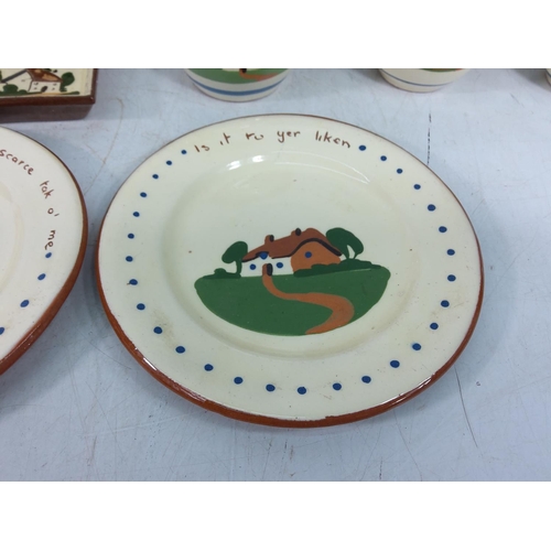 282A - Qty of cottage ware and motto ware