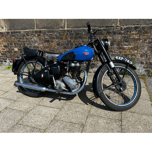 19 - 1948 Blue BSA 250.
First manufactured in 1948, this motorbike has a 250cc engine.
With this motorbik... 