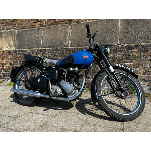 19 - 1948 Blue BSA 250.
First manufactured in 1948, this motorbike has a 250cc engine.
With this motorbik... 