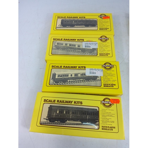 204 - Box of Ratio scale railway kits