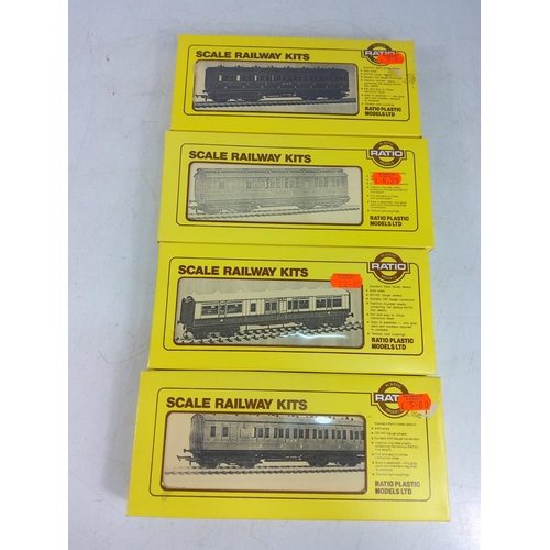 204 - Box of Ratio scale railway kits