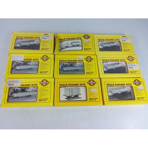 205 - Box of various Scale railway kits