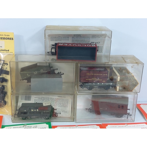 213 - 2 boxes of model railway accessories