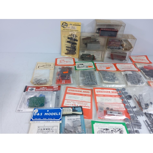 213 - 2 boxes of model railway accessories