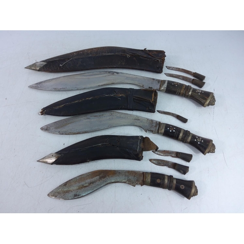 283 - 3 vintage Kukri