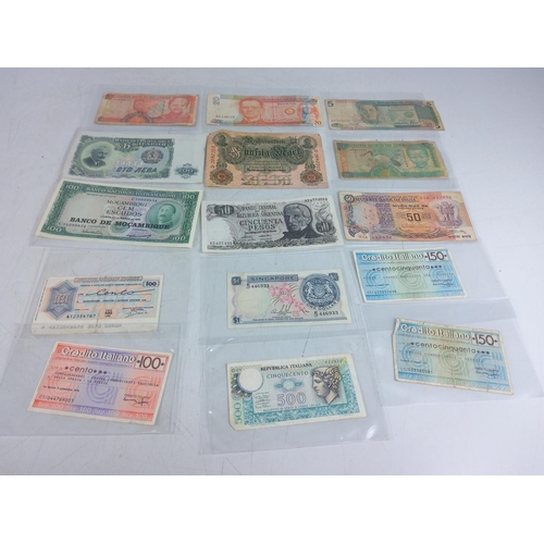 350 - Various bank notes