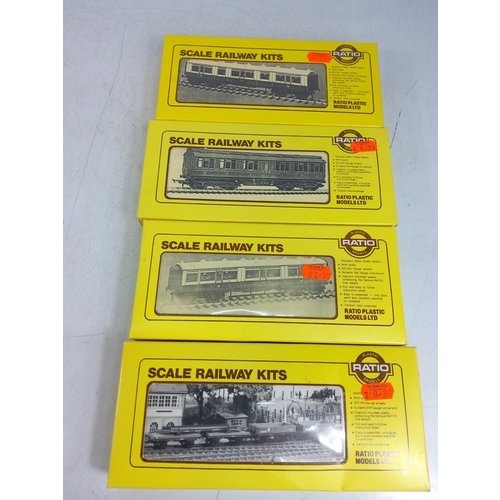 204 - Box of Ratio scale railway kits