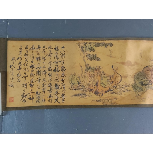 363 - Long Oriental scroll