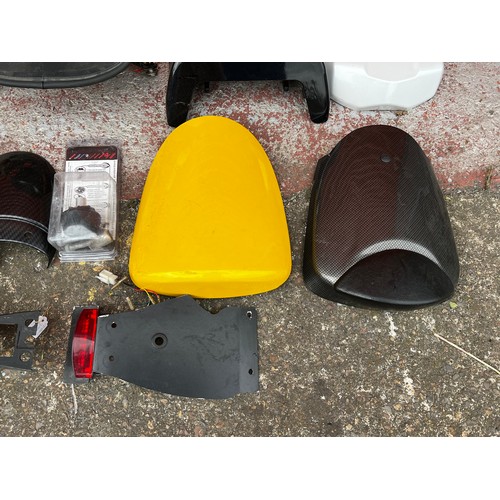 367 - Large qty of motorcycle spares