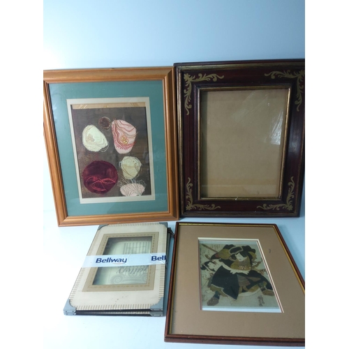 8 - Various pictures and frames, largest being 59 x 49cms