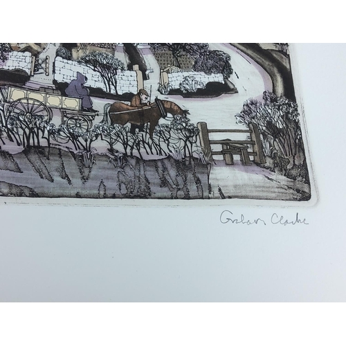 20 - 3 Graham Clarke prints, approx 40 x 36cms