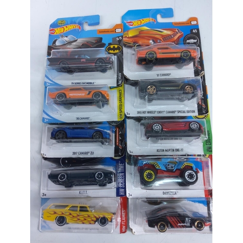 56 - Box of Hot Wheels model vehicles new and sealed
