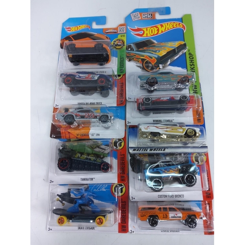 58 - Various Hot Wheels cars