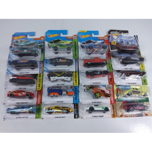 61 - Various Hot Wheels cars