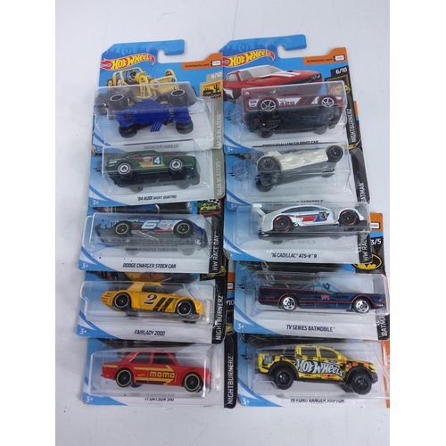 62 - Collection of various Hot Wheels cars