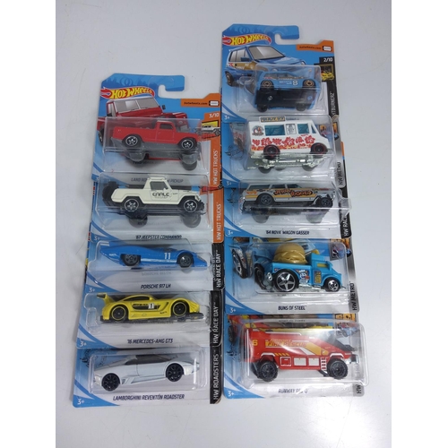 62 - Collection of various Hot Wheels cars