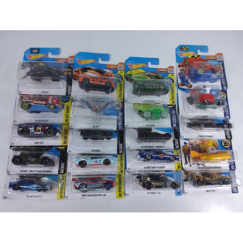 63 - Hot Wheels cars, Marvel, Batman, Snoopy etc