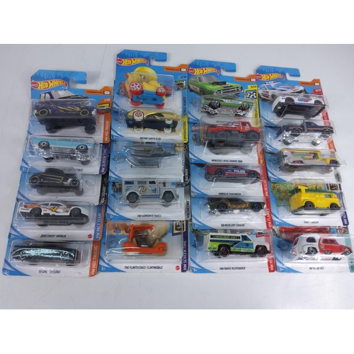 64 - Collection of various Hot Wheels cars