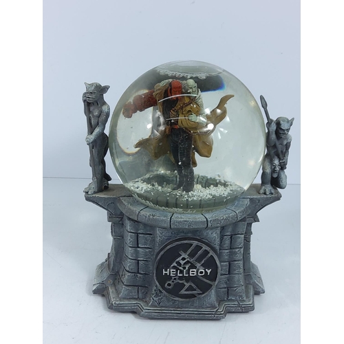 99 - Boxed Columbia Pictures HellBoy snow globe