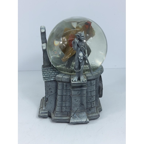 99 - Boxed Columbia Pictures HellBoy snow globe