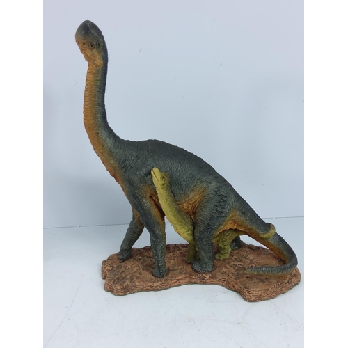 131 - 4 Jurassic Giants dinosaur figures and one other