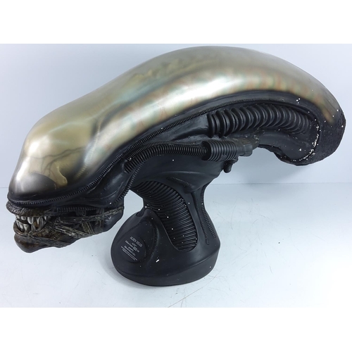 134 - Large boxed limited edition Alien head 374/500