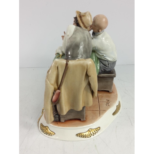 143 - Capodimonte porcelain figure