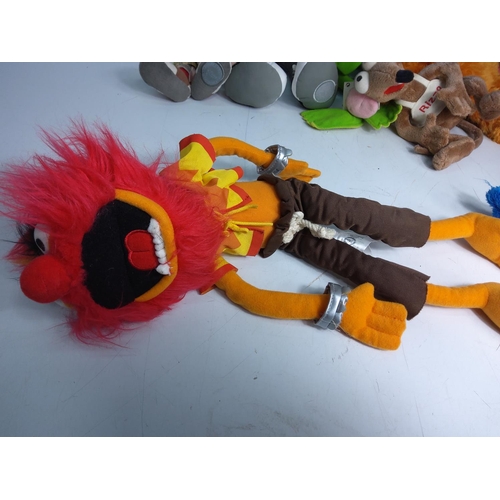 24 - Collection of Muppets and Sesame Street soft toys