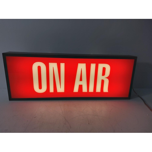 6 - On Air Sign, 54 x 20 x 7cms