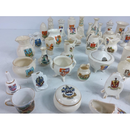 9 - Qty of crested ware