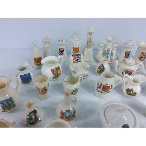9 - Qty of crested ware