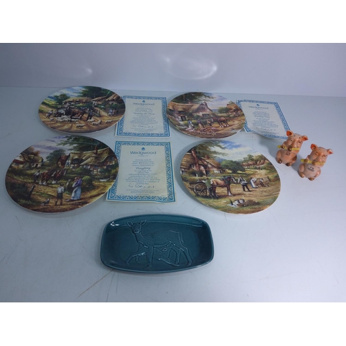 49 - China, collectables and collectors plates