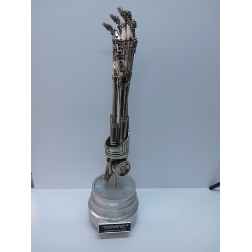 110 - Terminator 2 Judgement Day endoskeleton arm, boxed arm AF