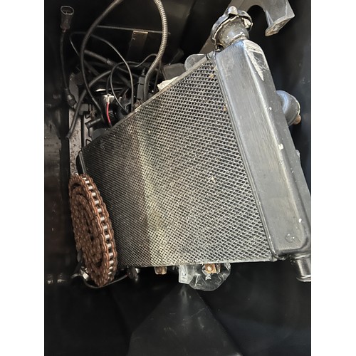 1 - 2006 Red Triumph  Speed 4 Motorbike this bike is being sold as a project bike, it has had a new batt... 