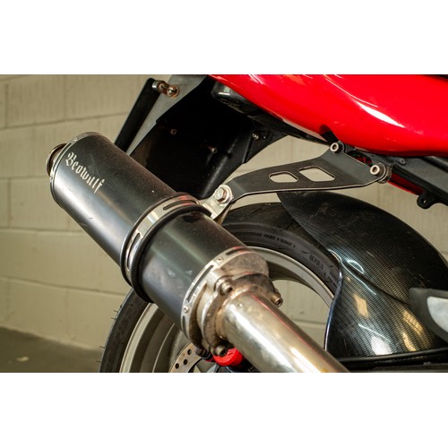 1 - 2006 Red Triumph  Speed 4 Motorbike this bike is being sold as a project bike, it has had a new batt... 