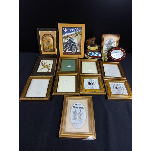 178 - Photo frames, collectables and interesting items