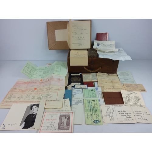 1 - Ephemera and paperwork