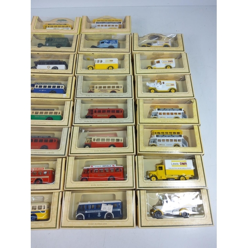 13 - 30 boxed model vehicles