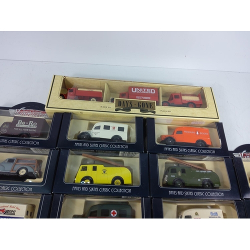 14 - 30 boxed model vehicles