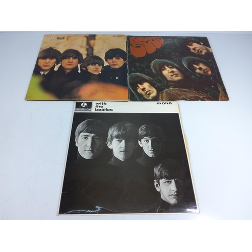 253 - 3 various Beatles LP's