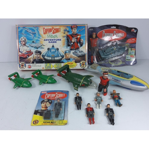 33 - Captain Scarlet toys