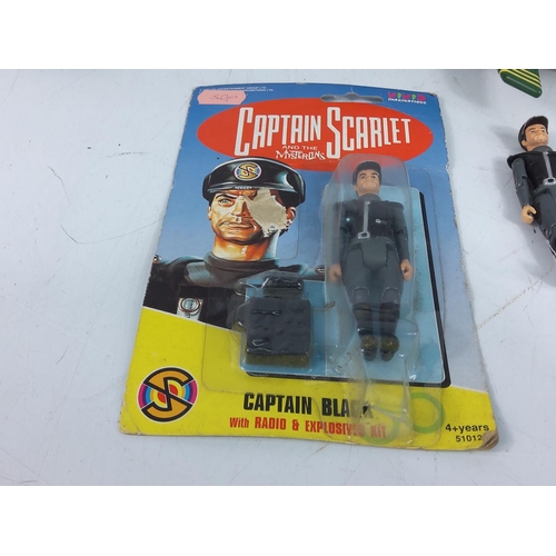 33 - Captain Scarlet toys