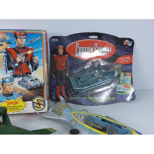 33 - Captain Scarlet toys