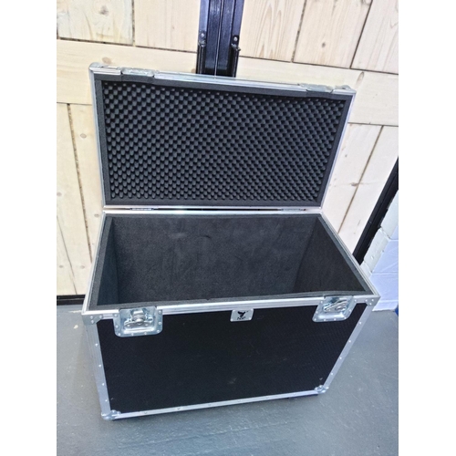 59 - Travelling case and a pair of microphone stands