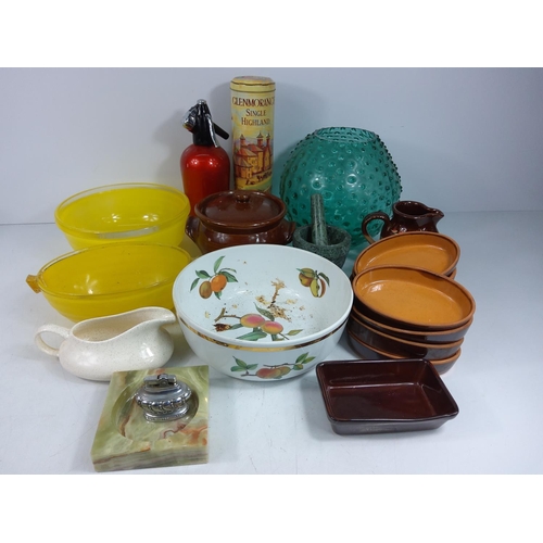 173 - Large box of china and interesting items